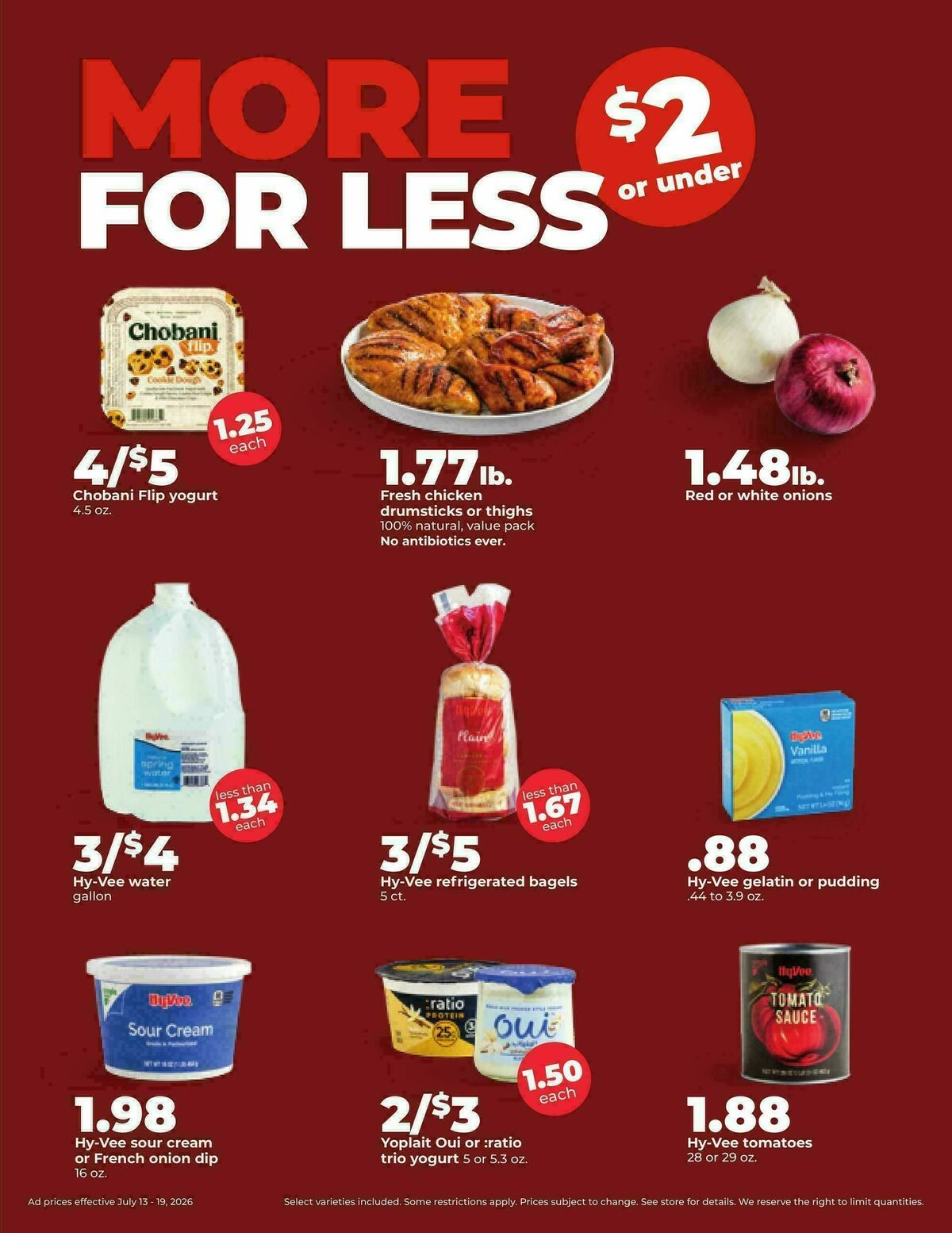 Hy-Vee Weekly Ad from July 13