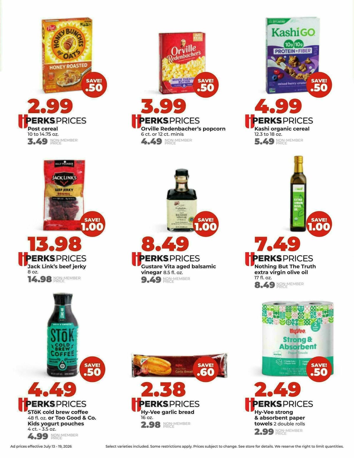 Hy-Vee Weekly Ad from July 13
