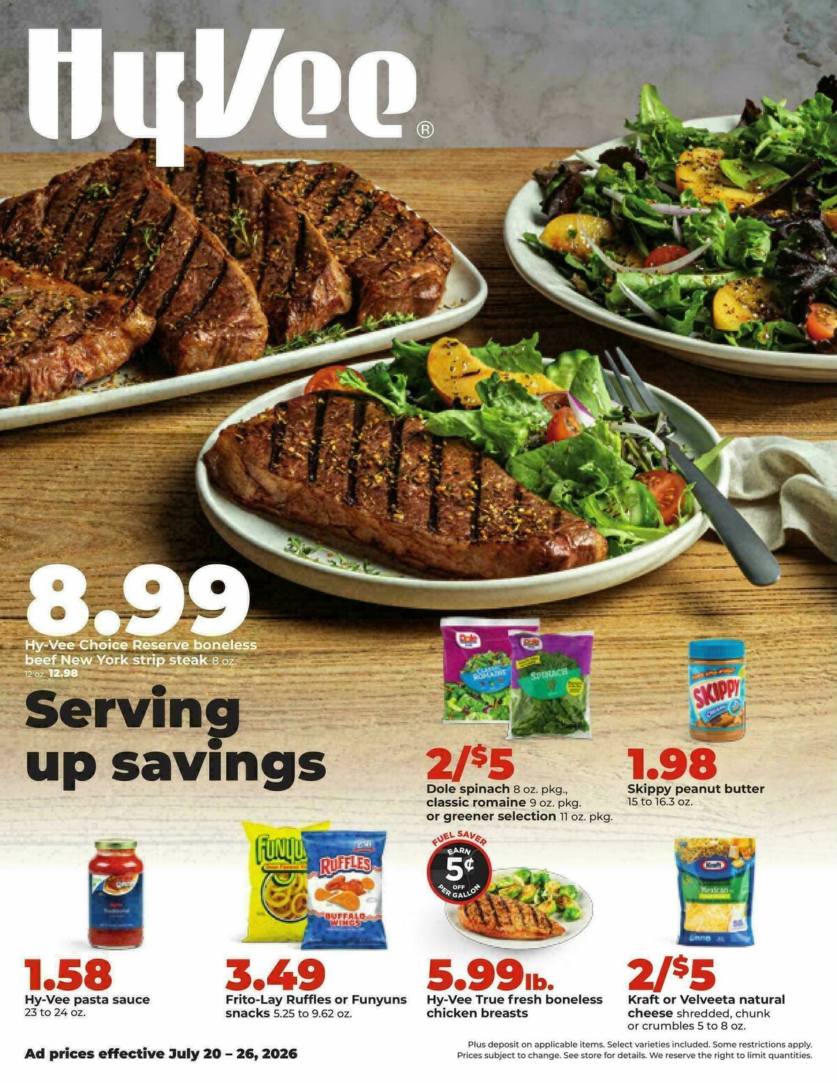 Hy-Vee Weekly Ad from July 20