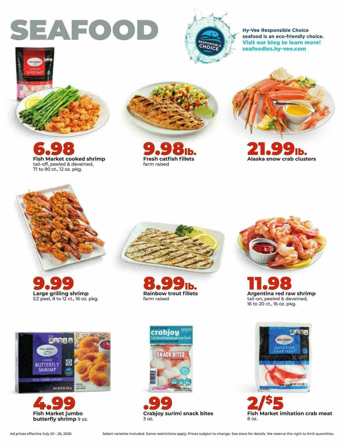 Hy-Vee Weekly Ad from July 20
