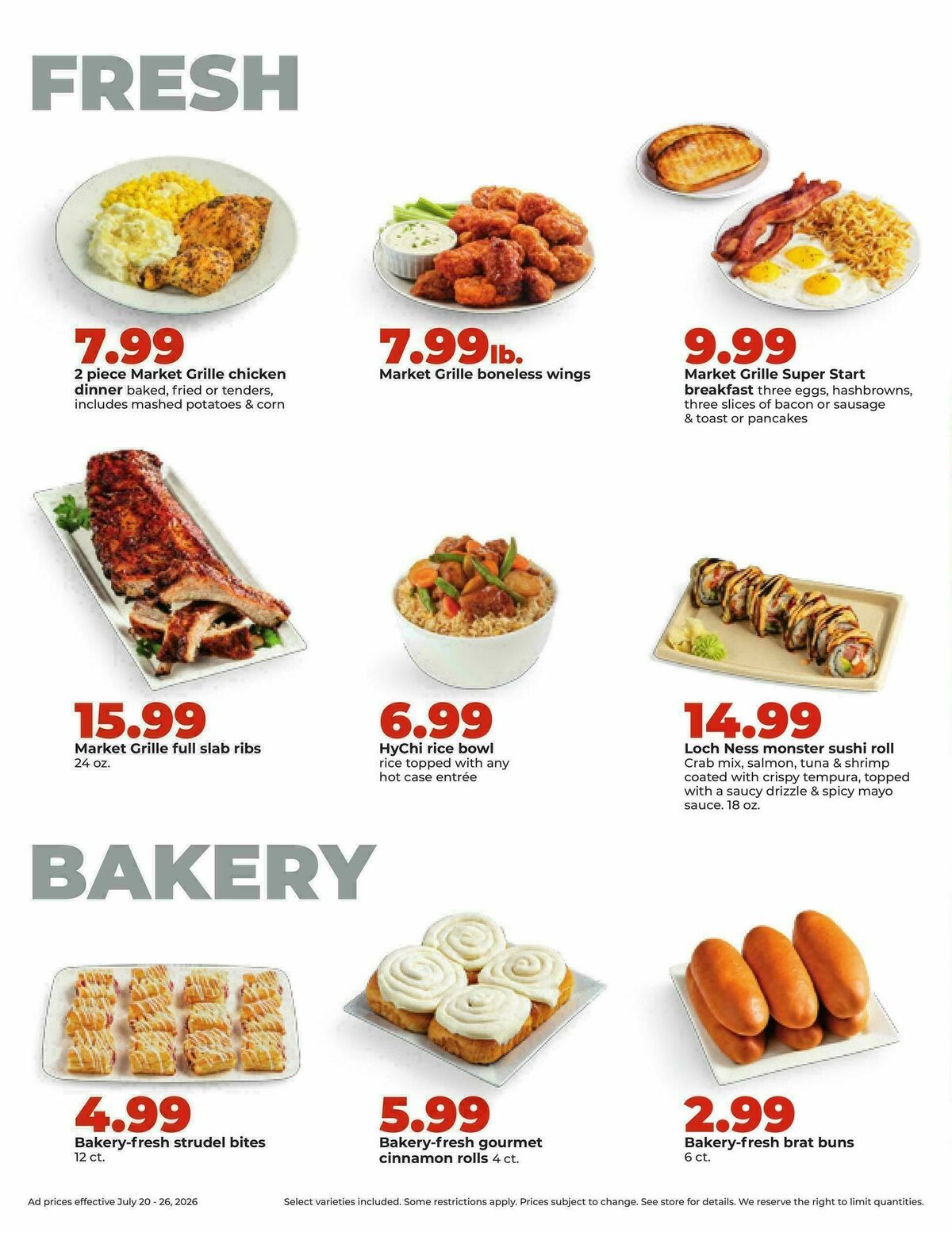 Hy-Vee Weekly Ad from July 20