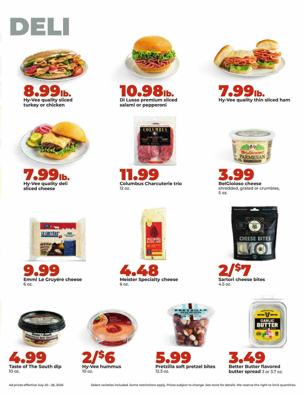 Hy-Vee Weekly Ad from July 20