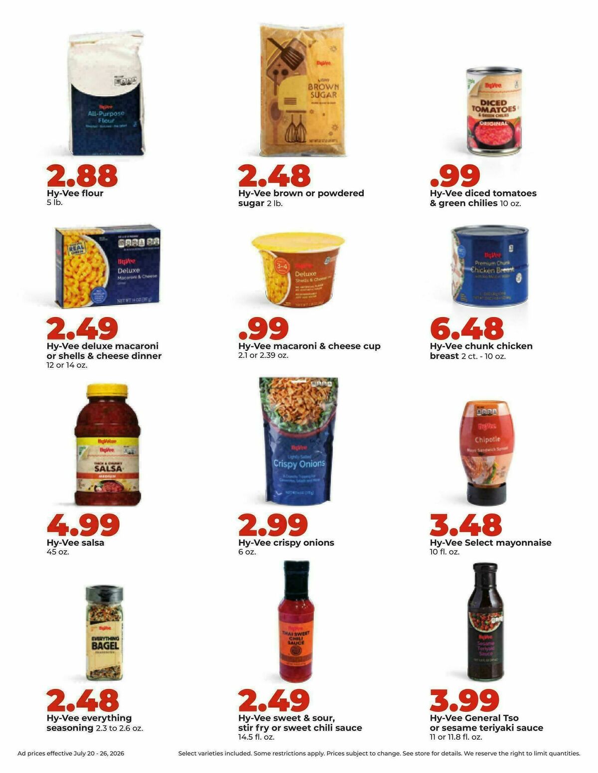 Hy-Vee Weekly Ad from July 20