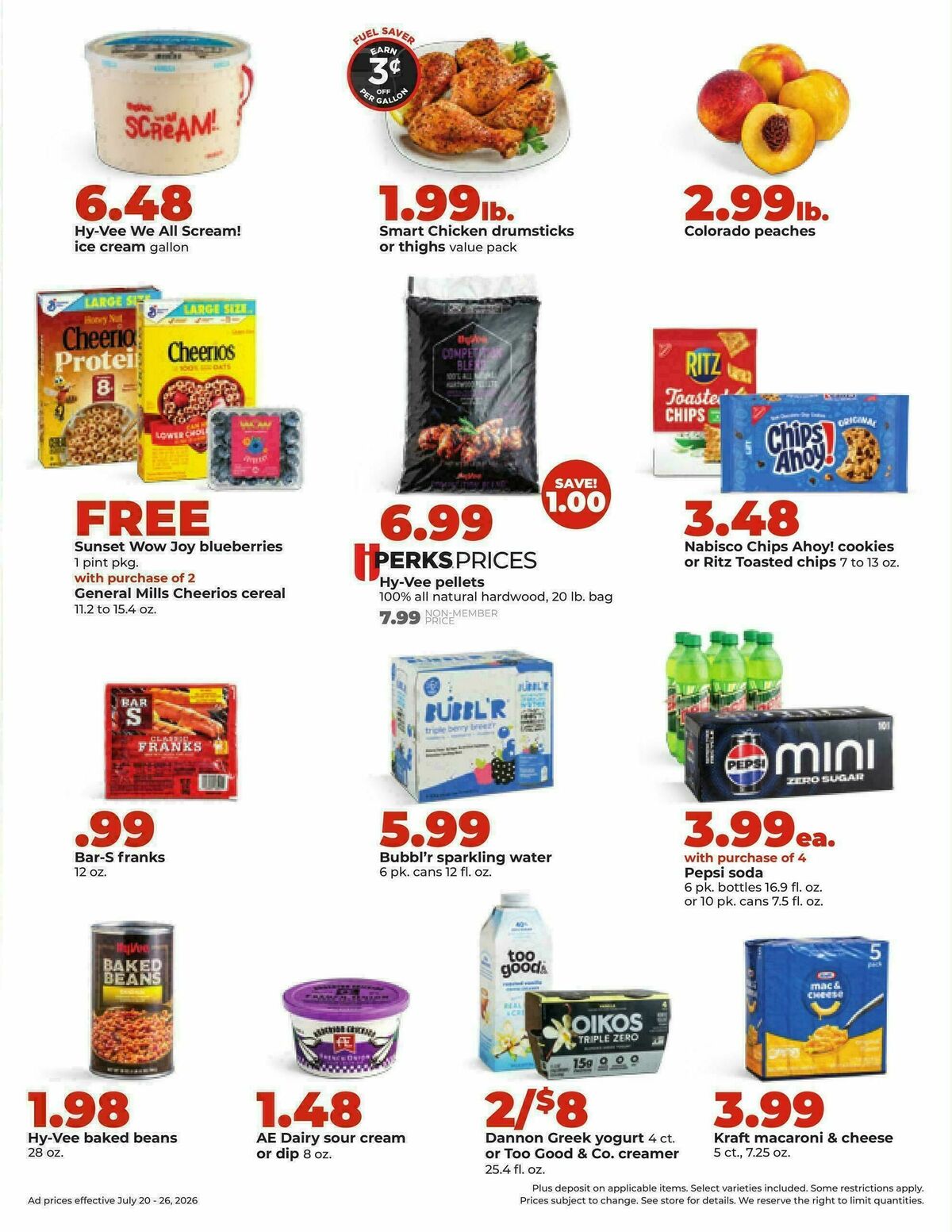 Hy-Vee Weekly Ad from July 20