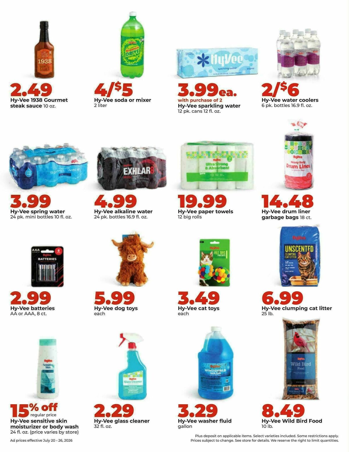 Hy-Vee Weekly Ad from July 20