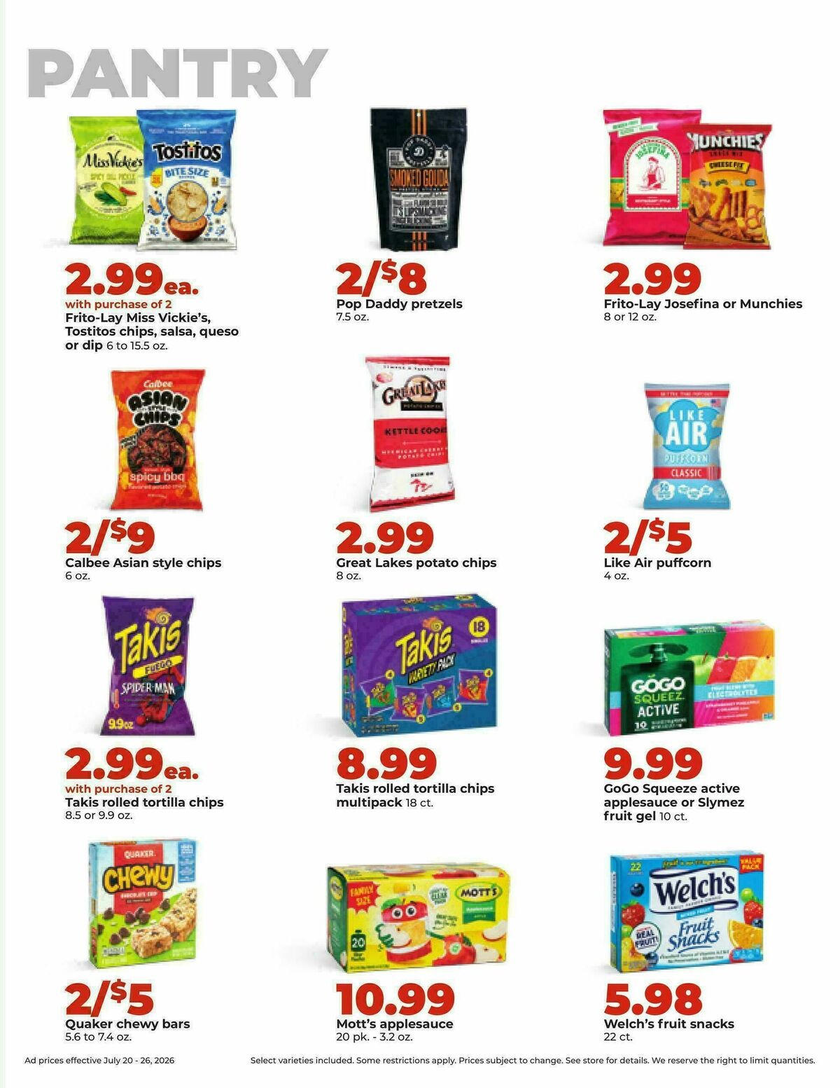 Hy-Vee Weekly Ad from July 20
