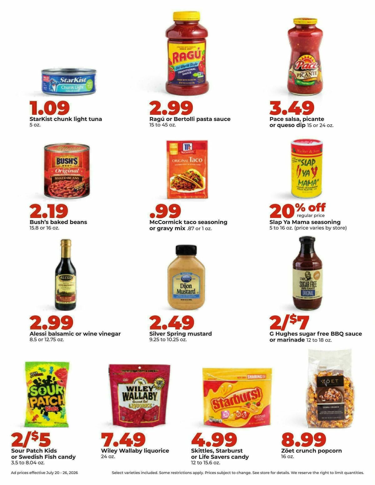 Hy-Vee Weekly Ad from July 20