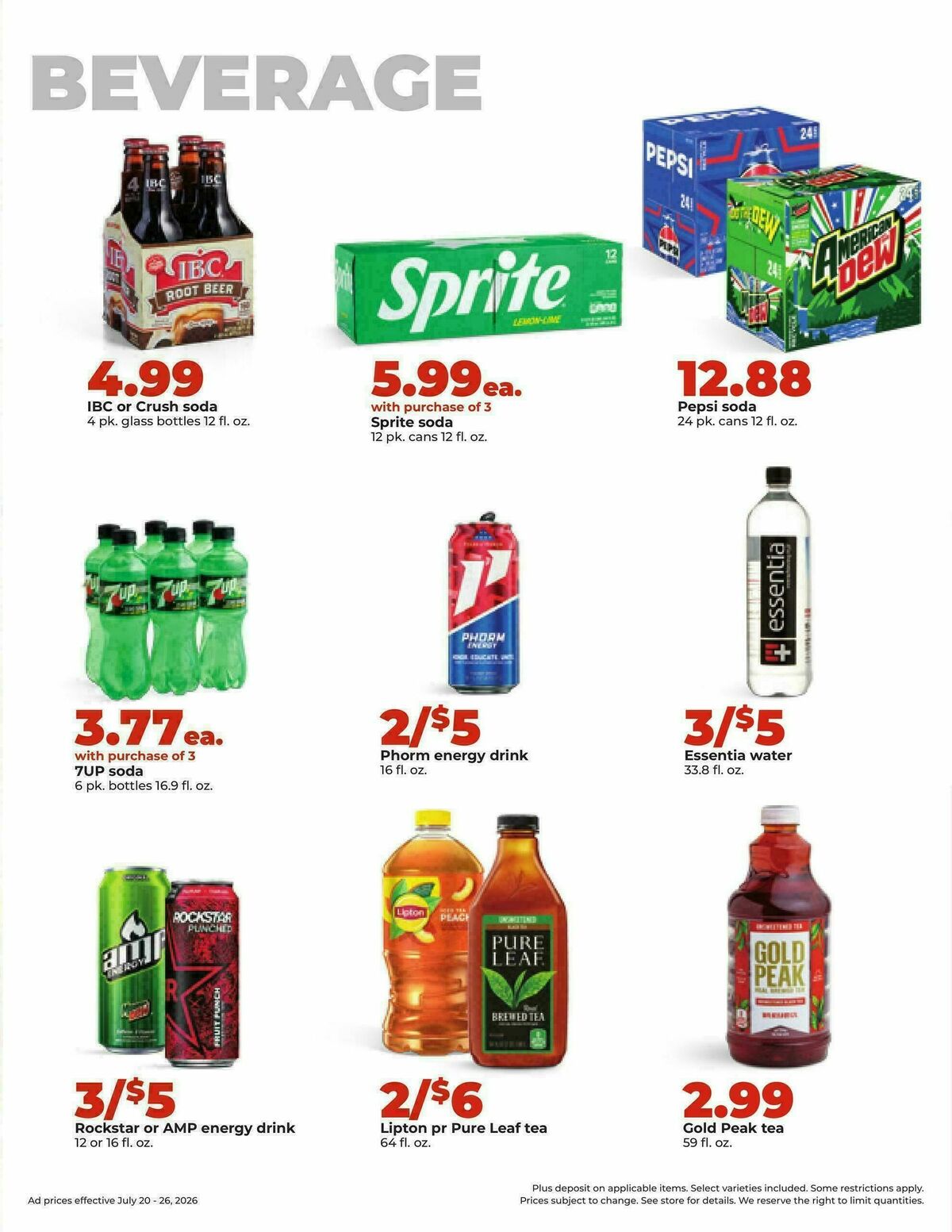 Hy-Vee Weekly Ad from July 20