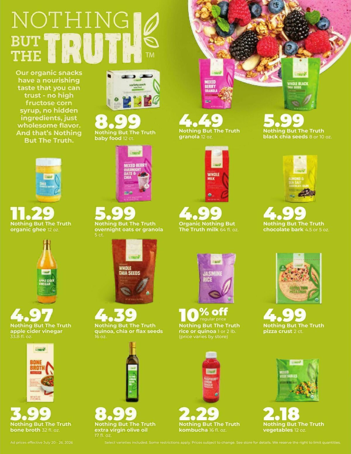 Hy-Vee Weekly Ad from July 20