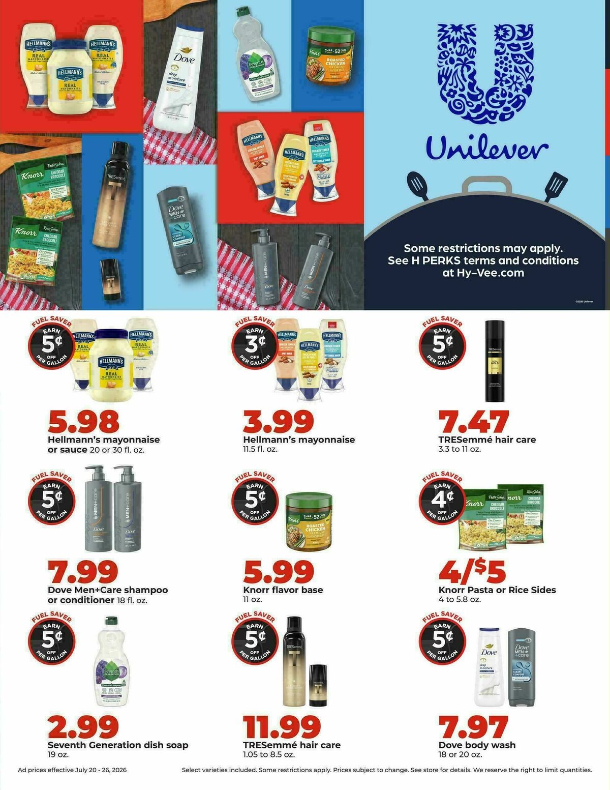 Hy-Vee Weekly Ad from July 20
