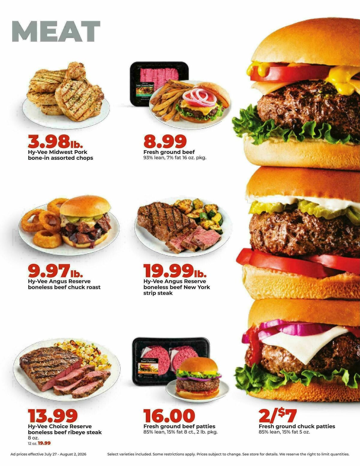 Hy-Vee Weekly Ad from July 27