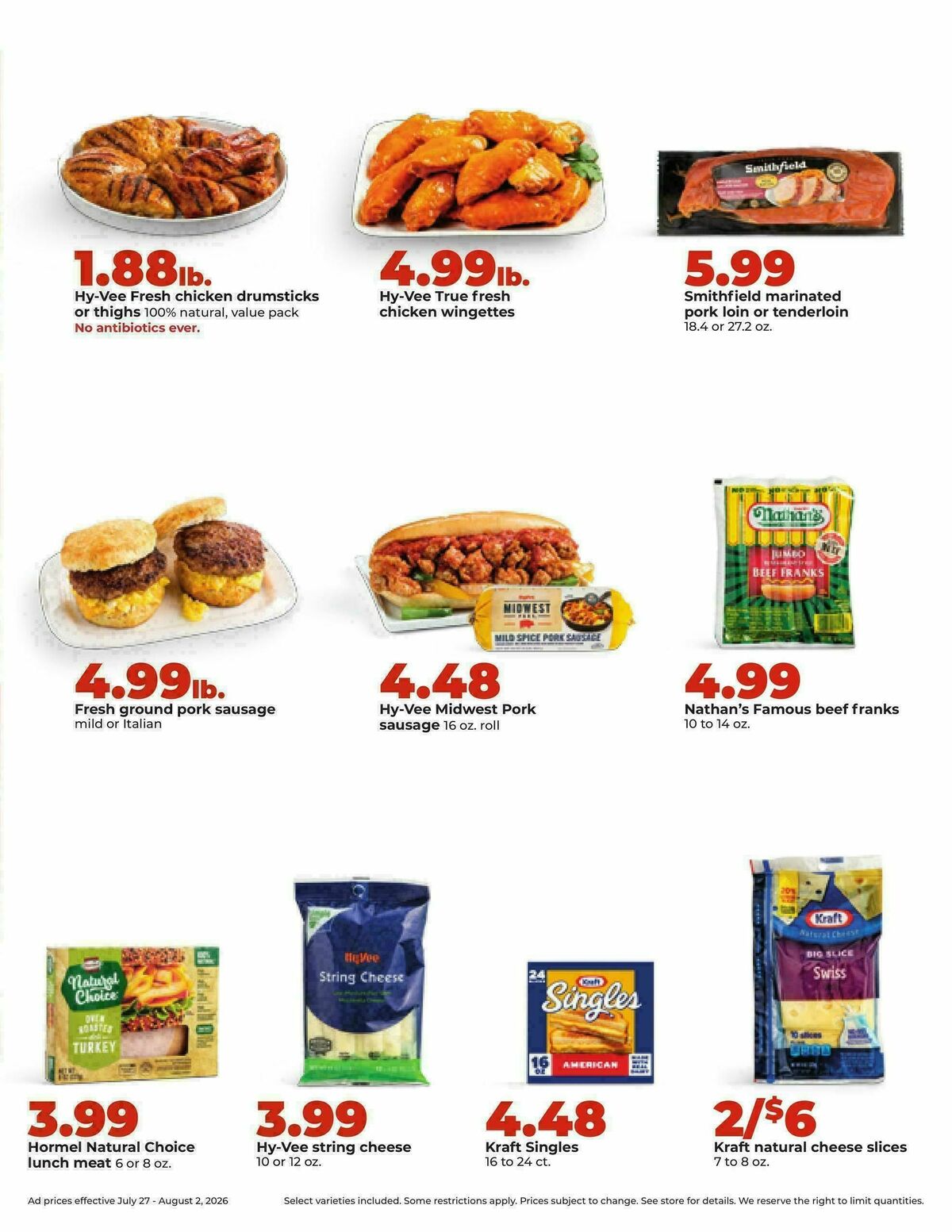 Hy-Vee Weekly Ad from July 27