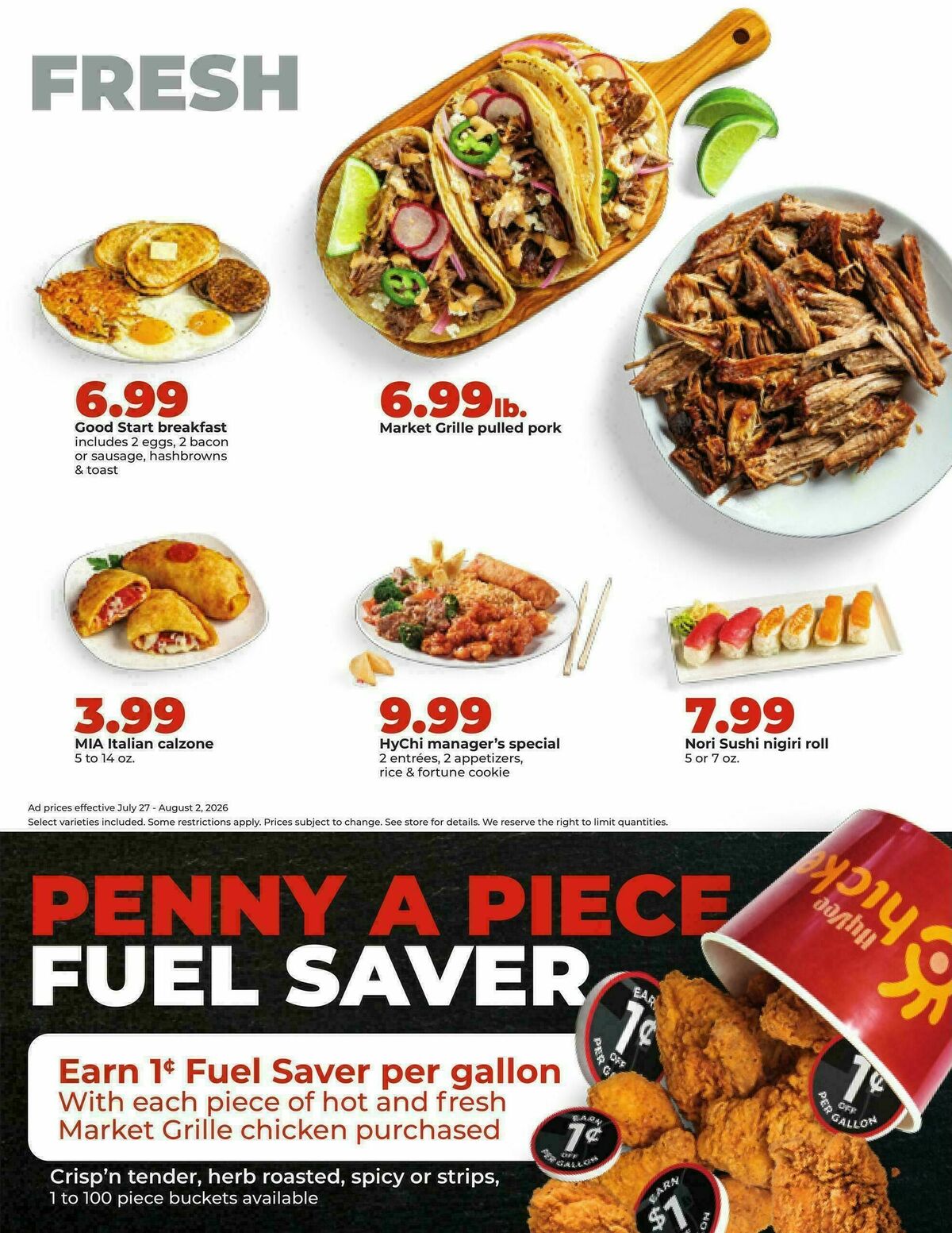 Hy-Vee Weekly Ad from July 27