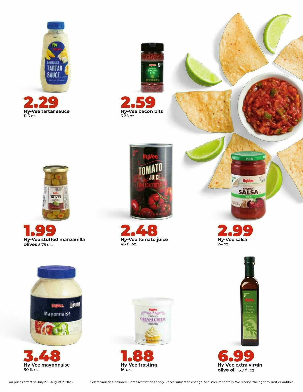 Hy-Vee Weekly Ad from July 27