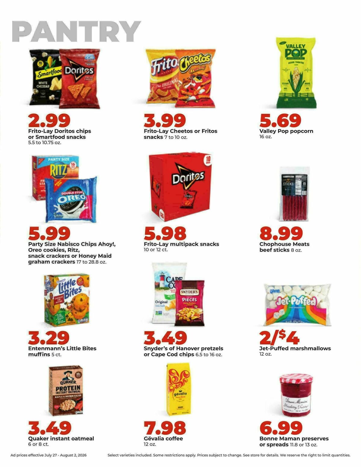 Hy-Vee Weekly Ad from July 27