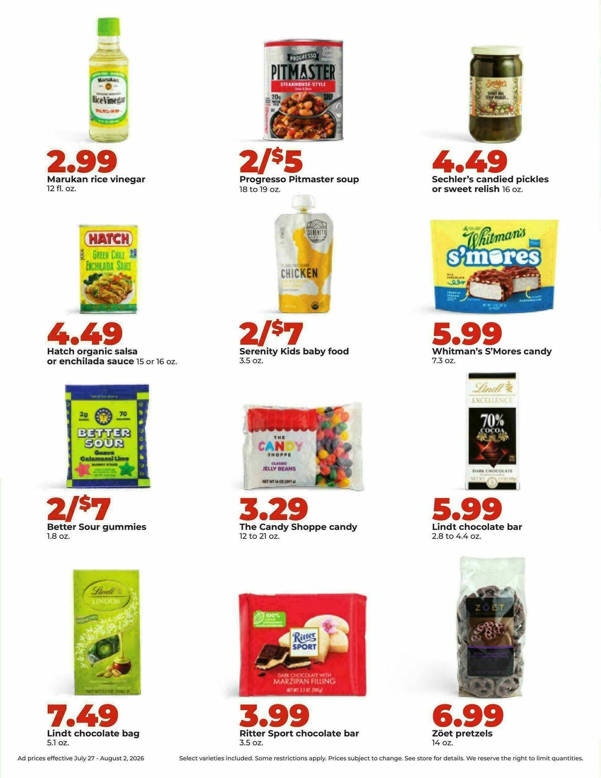 Hy-Vee Weekly Ad from July 27