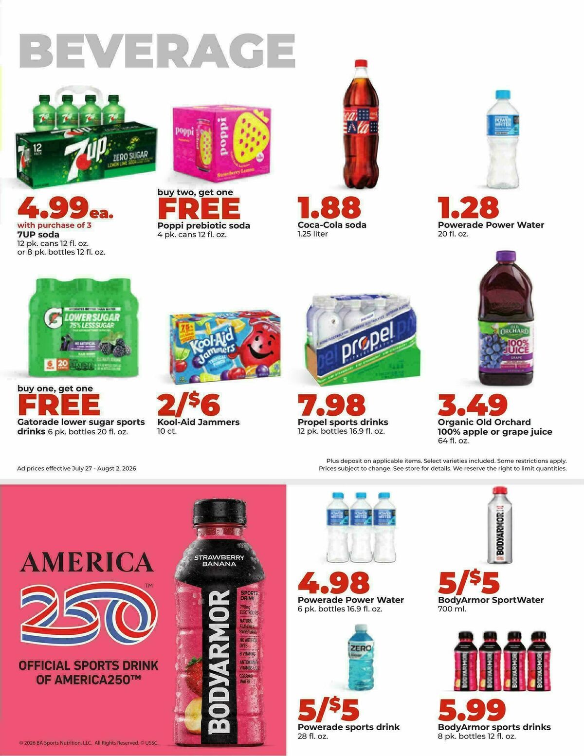 Hy-Vee Weekly Ad from July 27