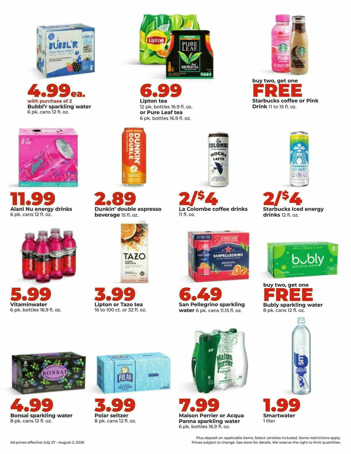 Hy-Vee Weekly Ad from July 27