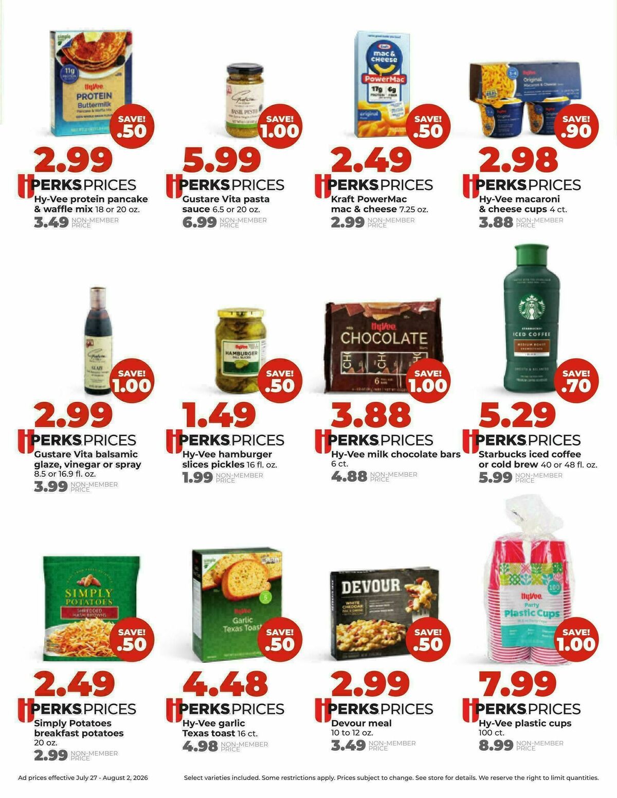 Hy-Vee Weekly Ad from July 27