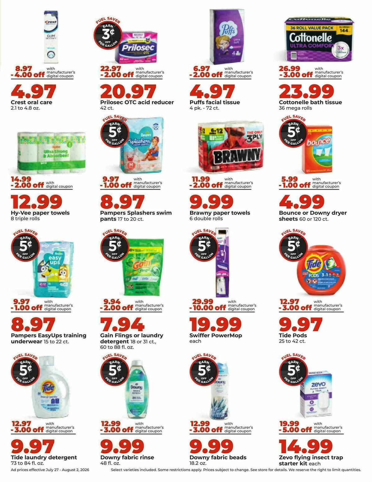 Hy-Vee Weekly Ad from July 27