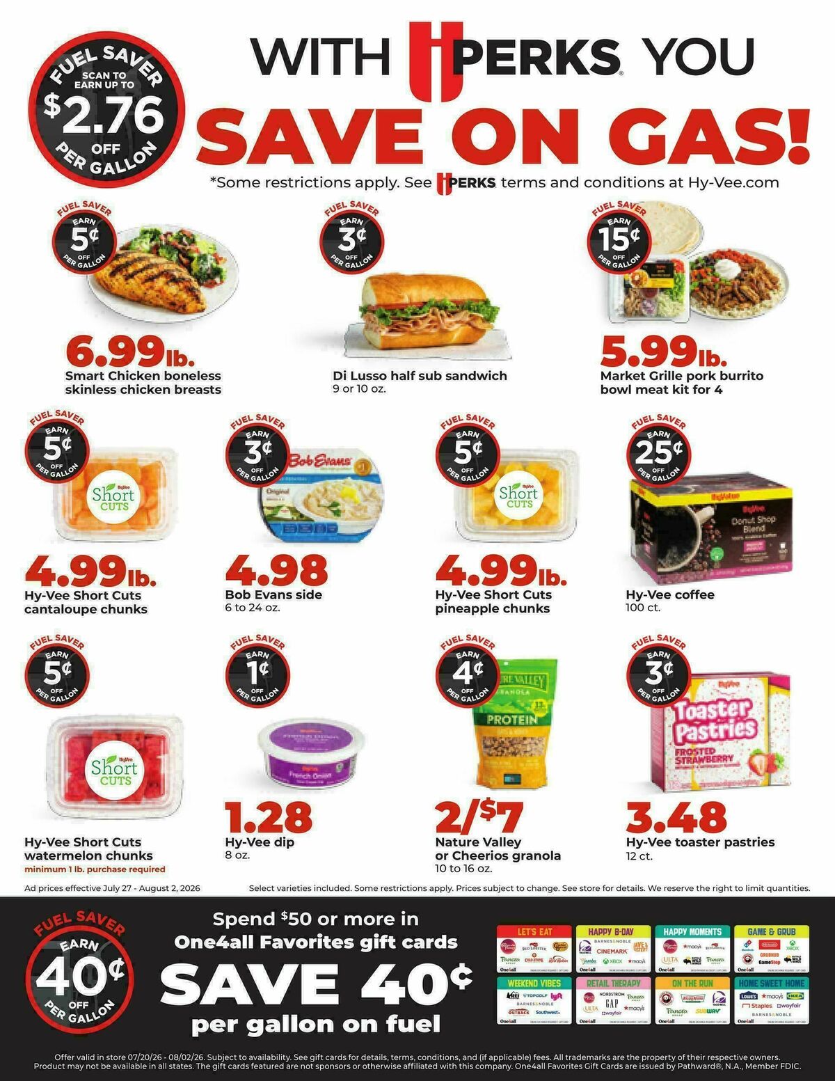 Hy-Vee Weekly Ad from July 27