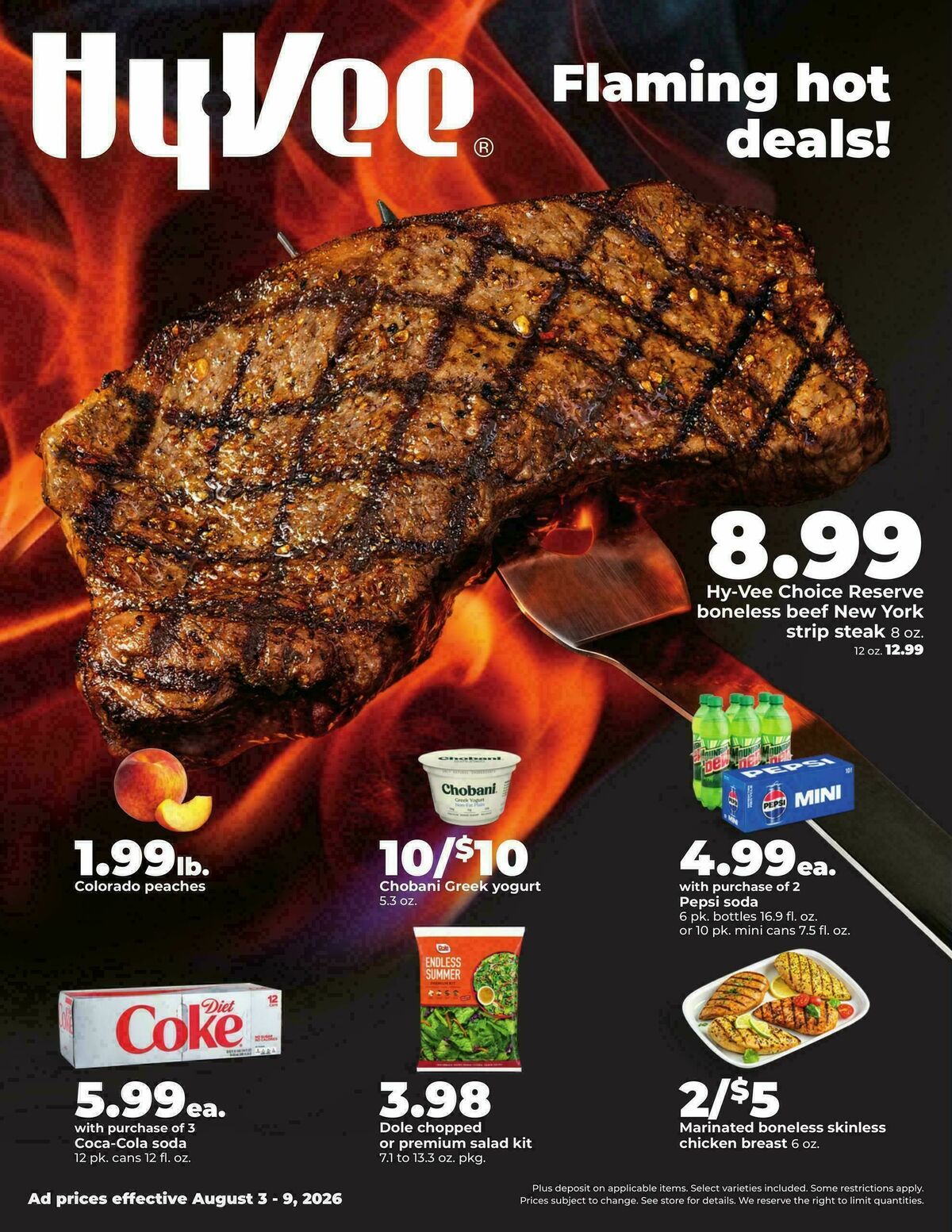 Hy-Vee Weekly Ad from August 3