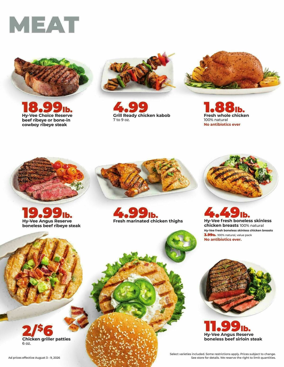 Hy-Vee Weekly Ad from August 3