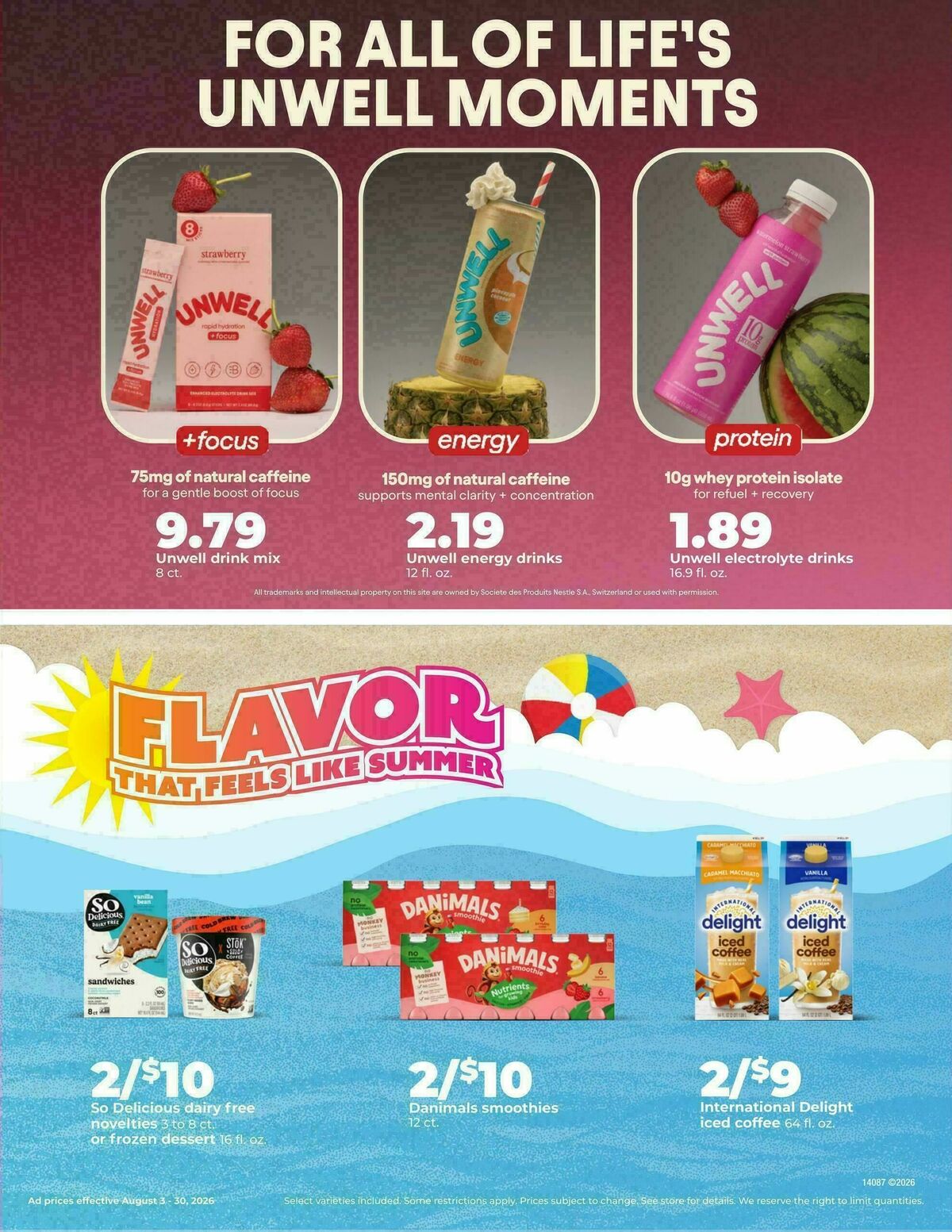 Hy-Vee Weekly Ad from August 3