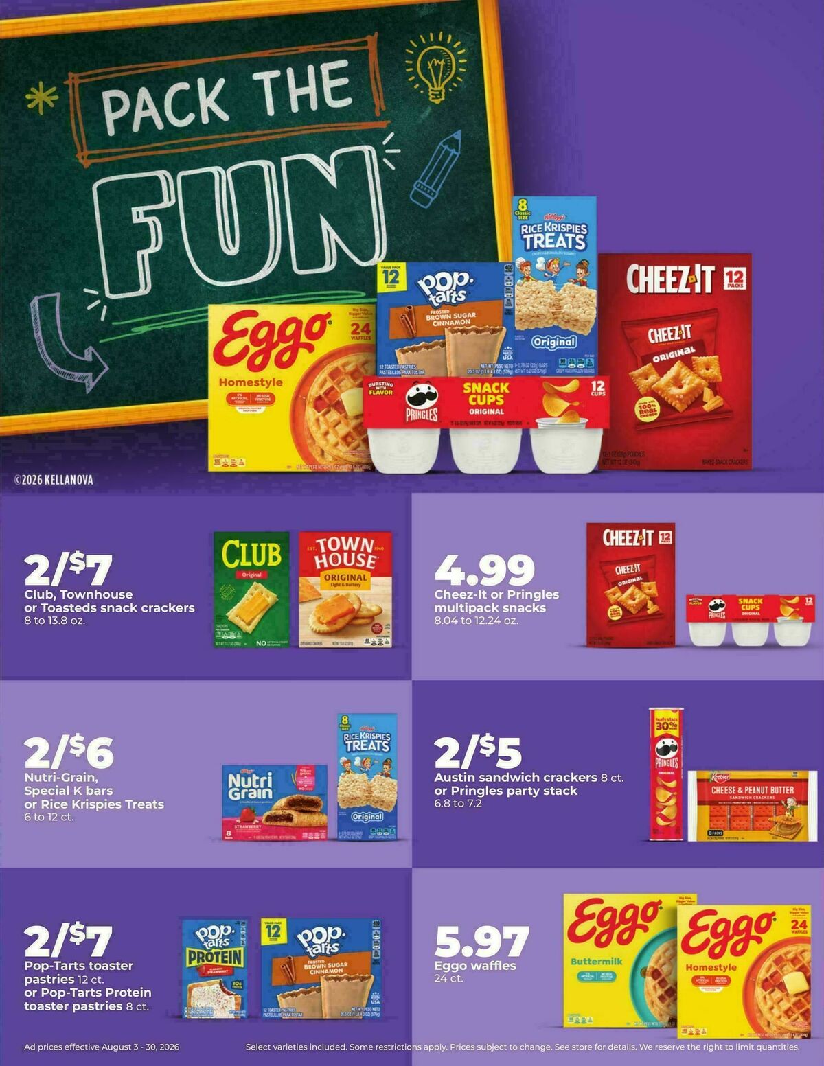 Hy-Vee Weekly Ad from August 3