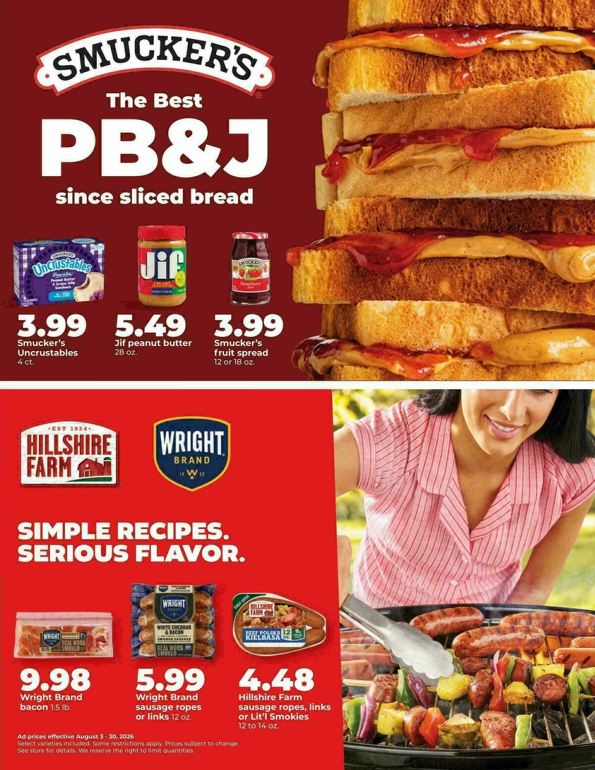 Hy-Vee Weekly Ad from August 3