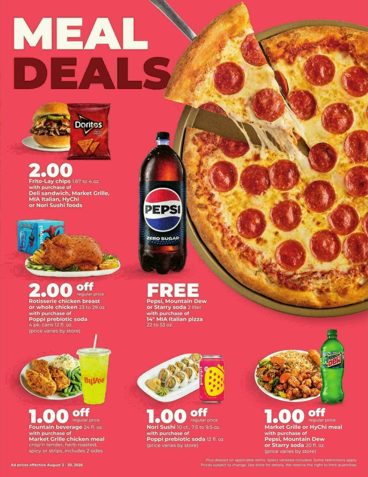 Hy-Vee Weekly Ad from August 3