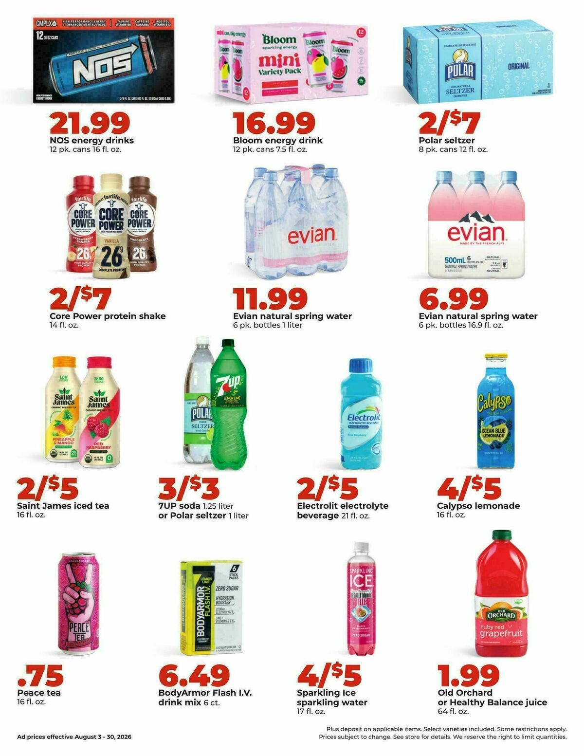 Hy-Vee Weekly Ad from August 3