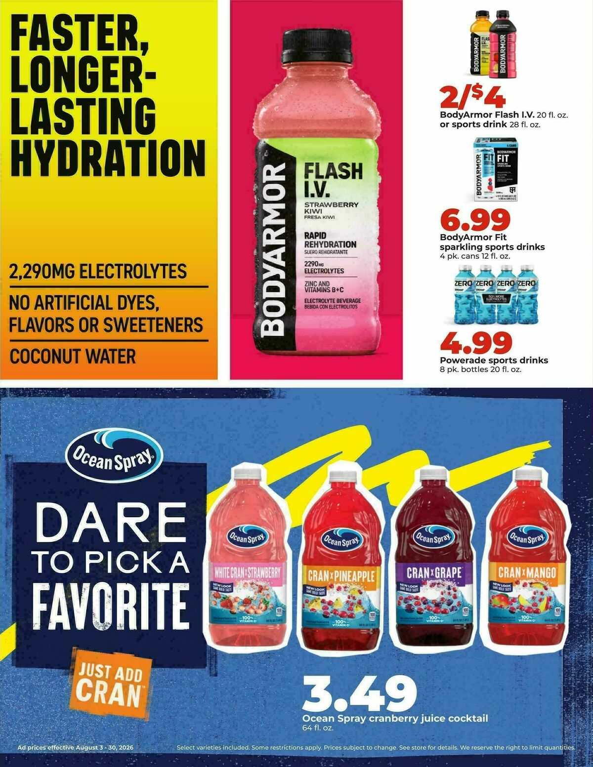 Hy-Vee Weekly Ad from August 3