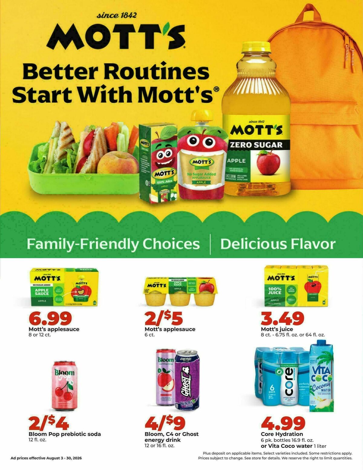 Hy-Vee Weekly Ad from August 3