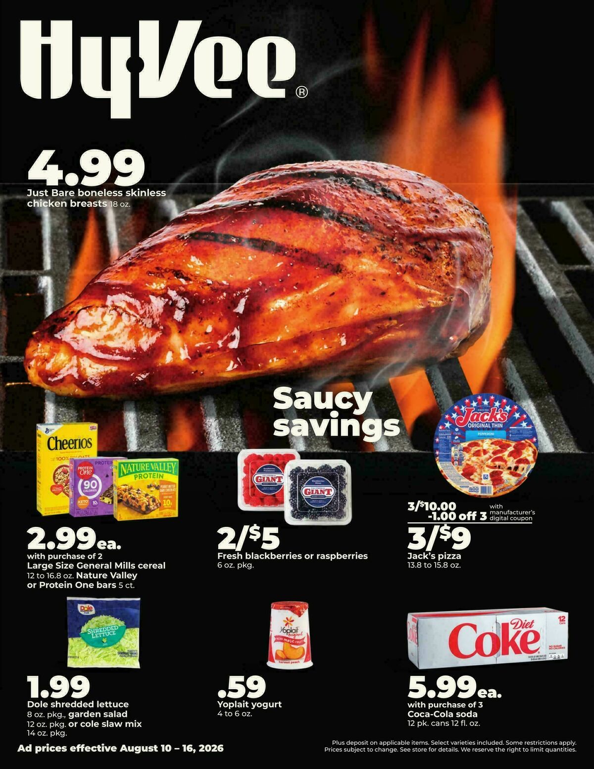 Hy-Vee Weekly Ad from August 10