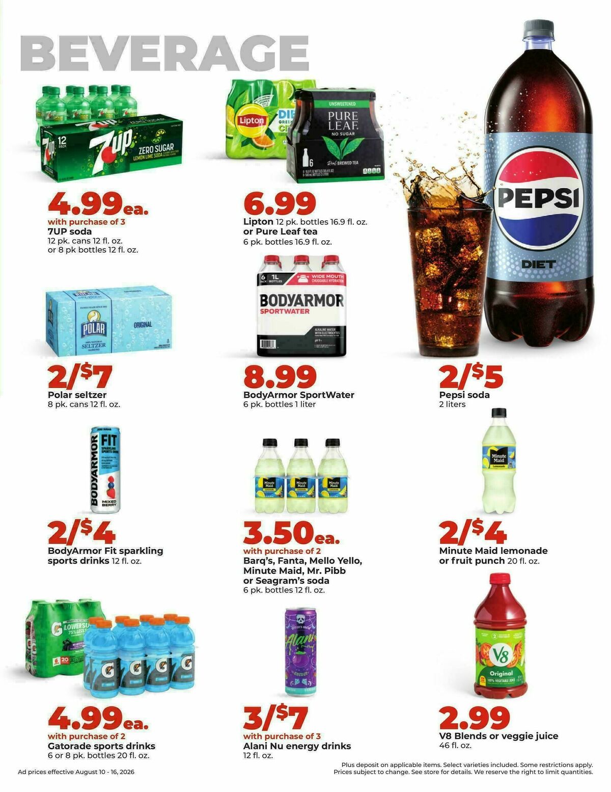 Hy-Vee Weekly Ad from August 10