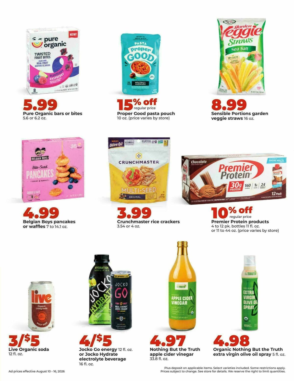 Hy-Vee Weekly Ad from August 10