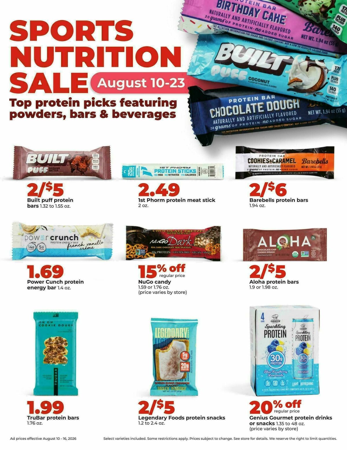 Hy-Vee Weekly Ad from August 10