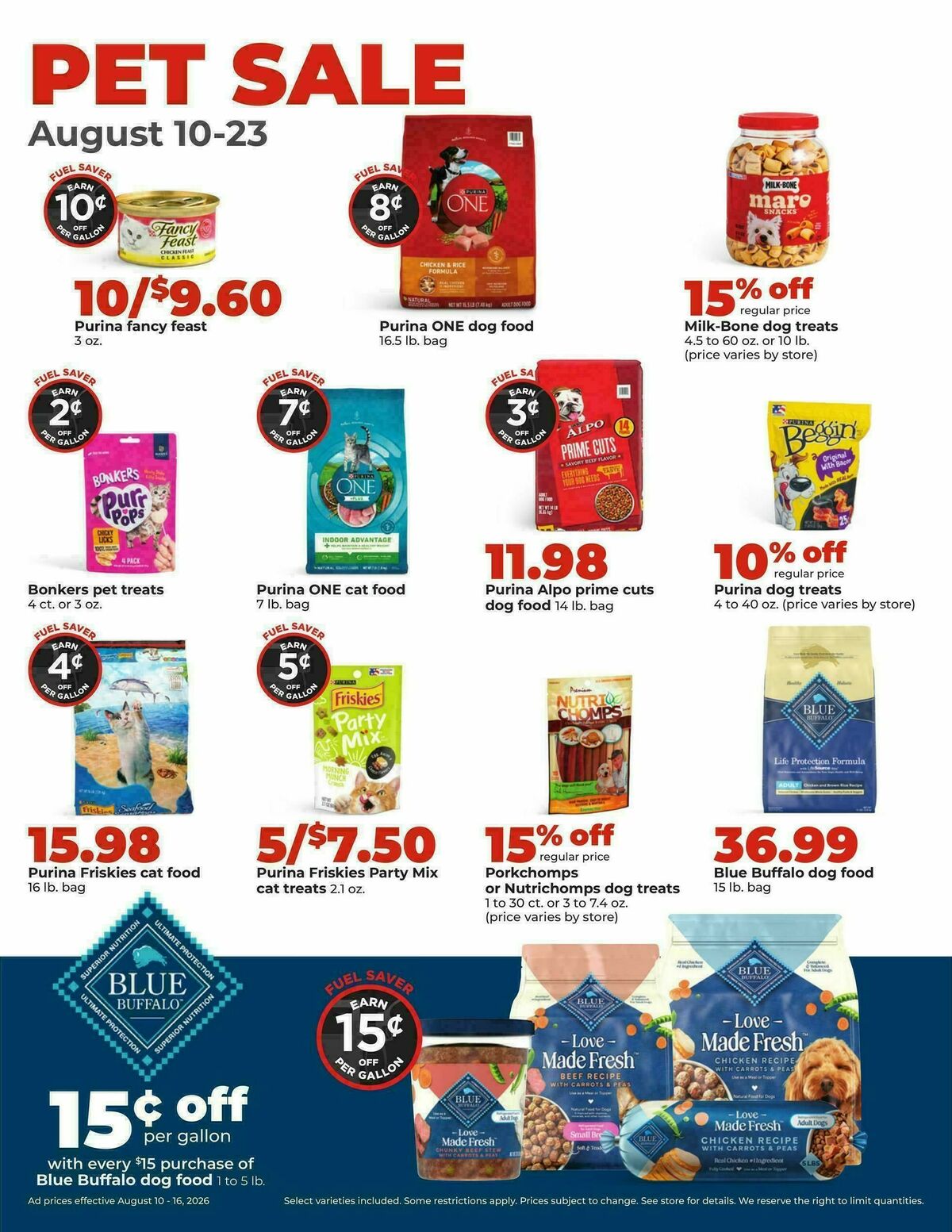 Hy-Vee Weekly Ad from August 10