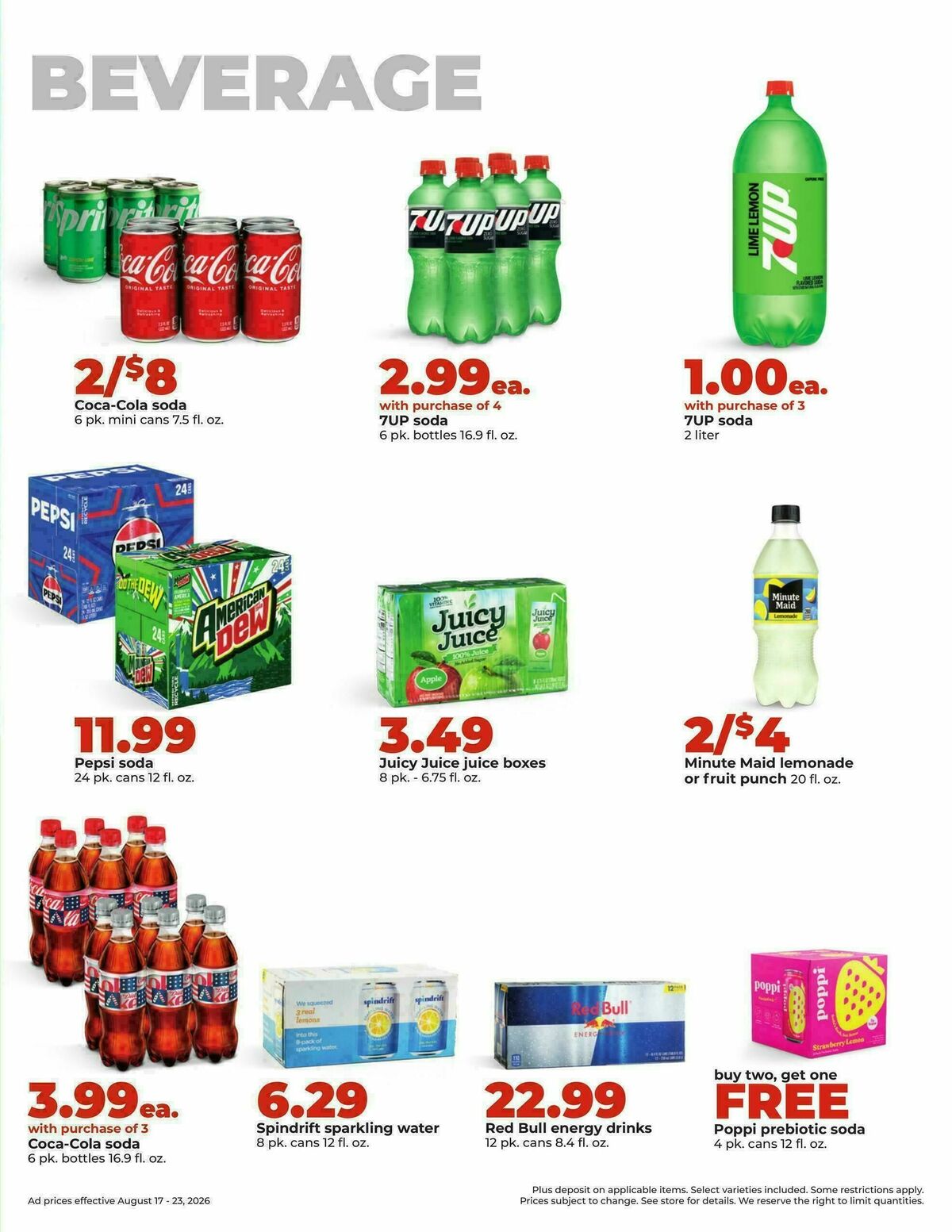 Hy-Vee Weekly Ad from August 17