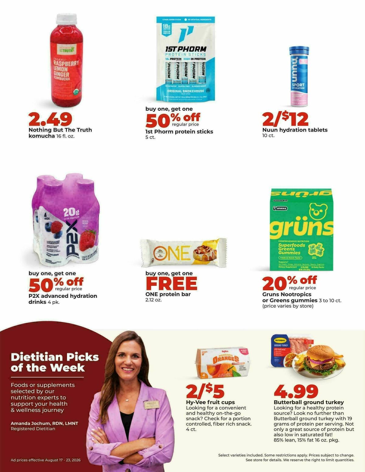Hy-Vee Weekly Ad from August 17