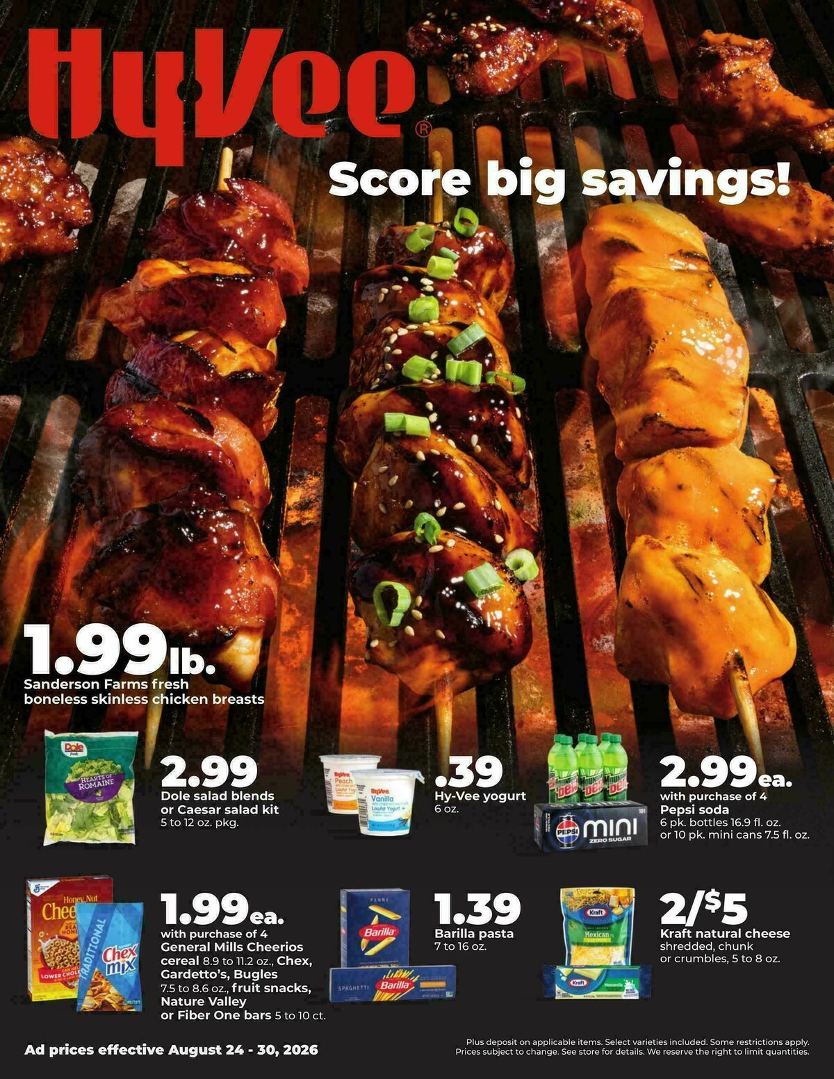 Hy-Vee Weekly Ad from August 24