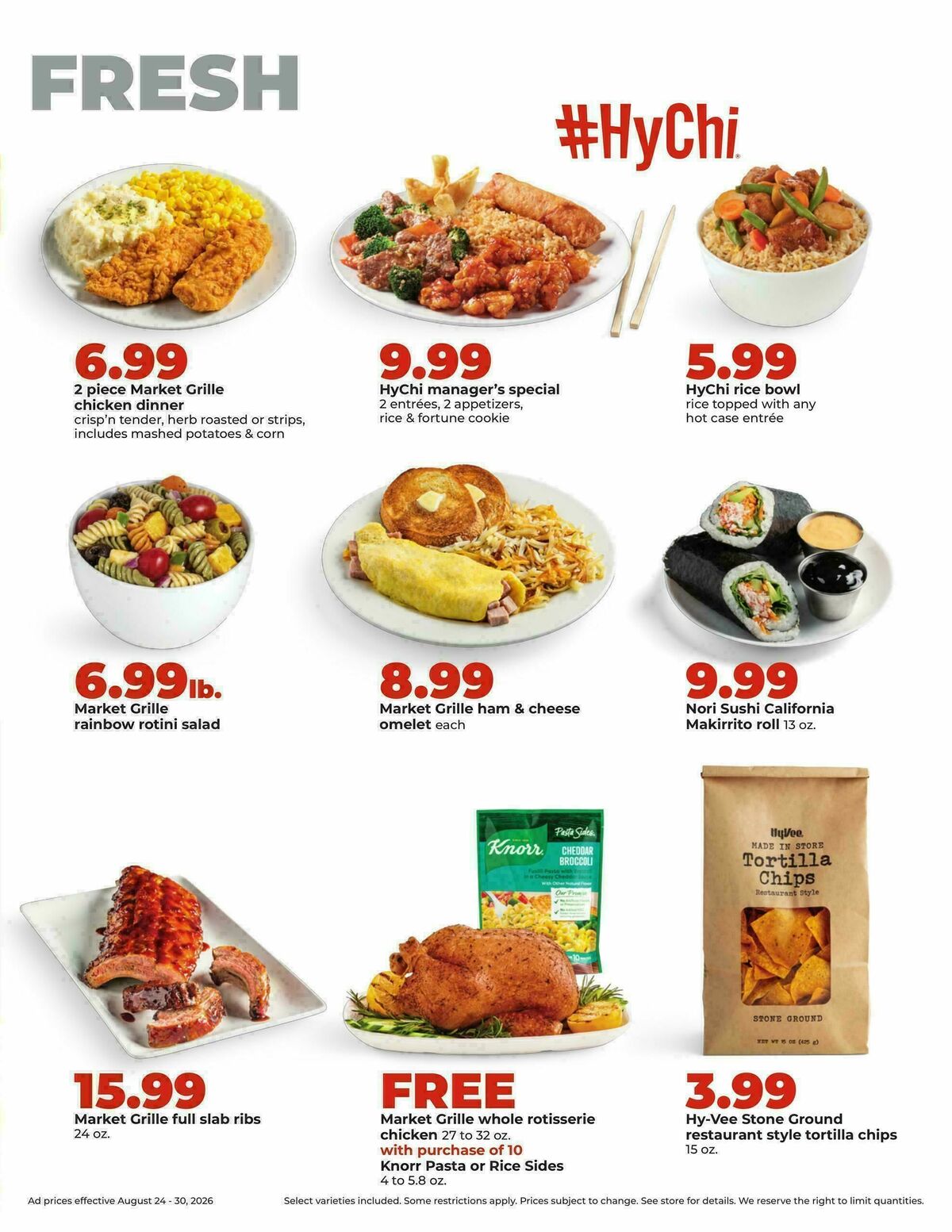 Hy-Vee Weekly Ad from August 24