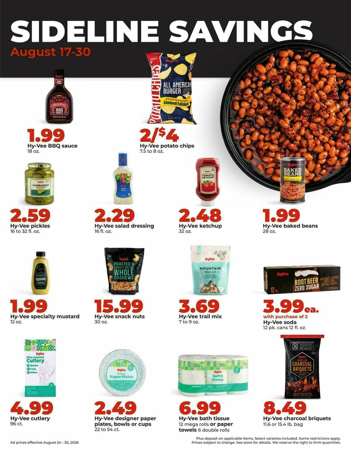 Hy-Vee Weekly Ad from August 24