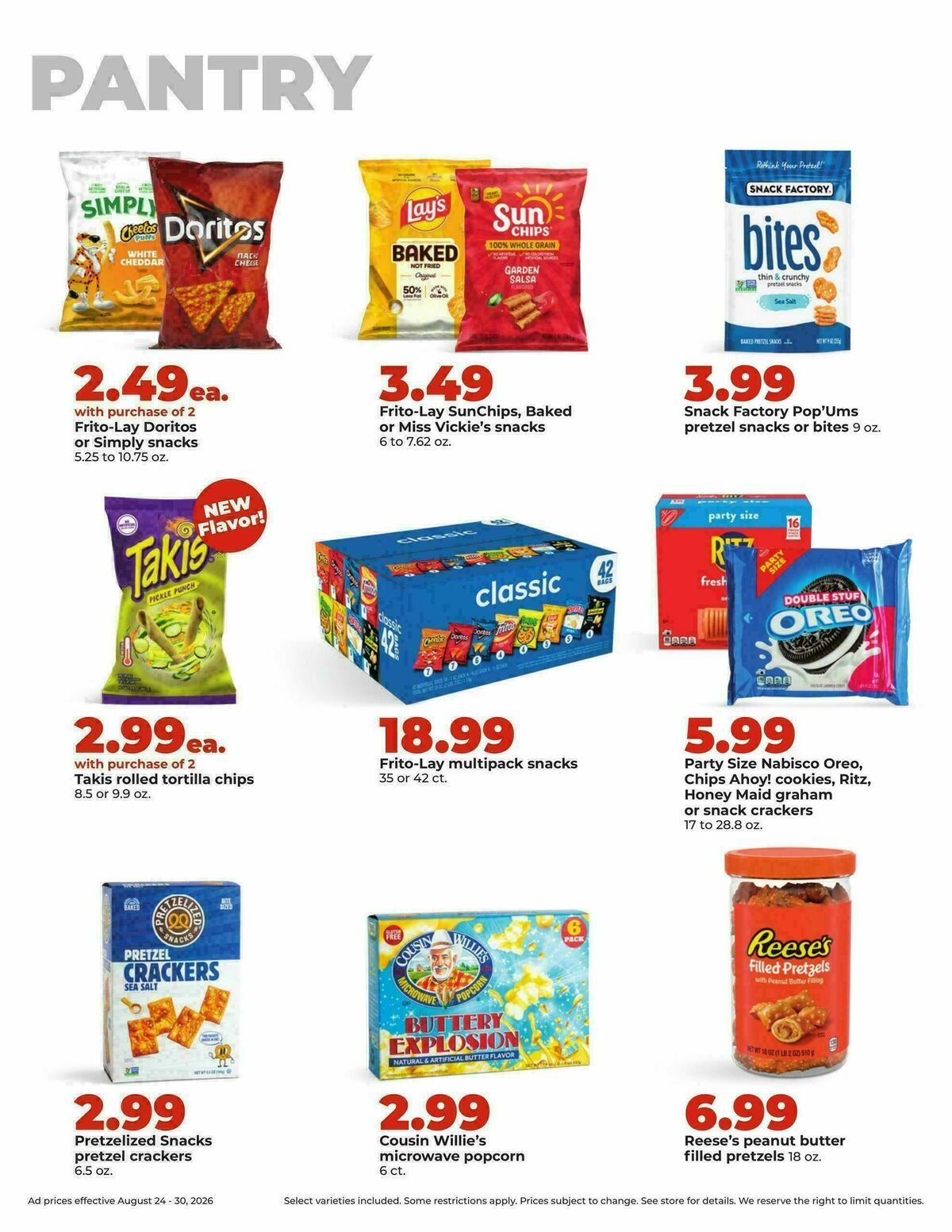 Hy-Vee Weekly Ad from August 24