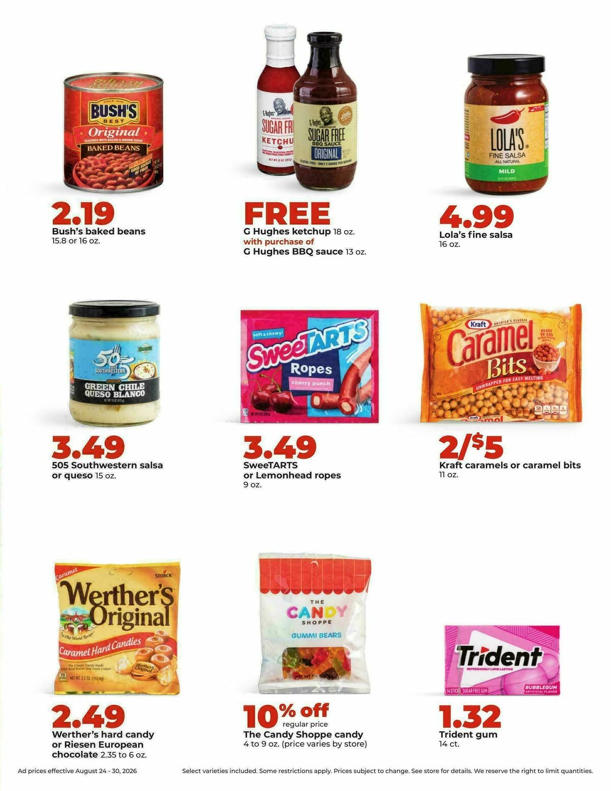 Hy-Vee Weekly Ad from August 24