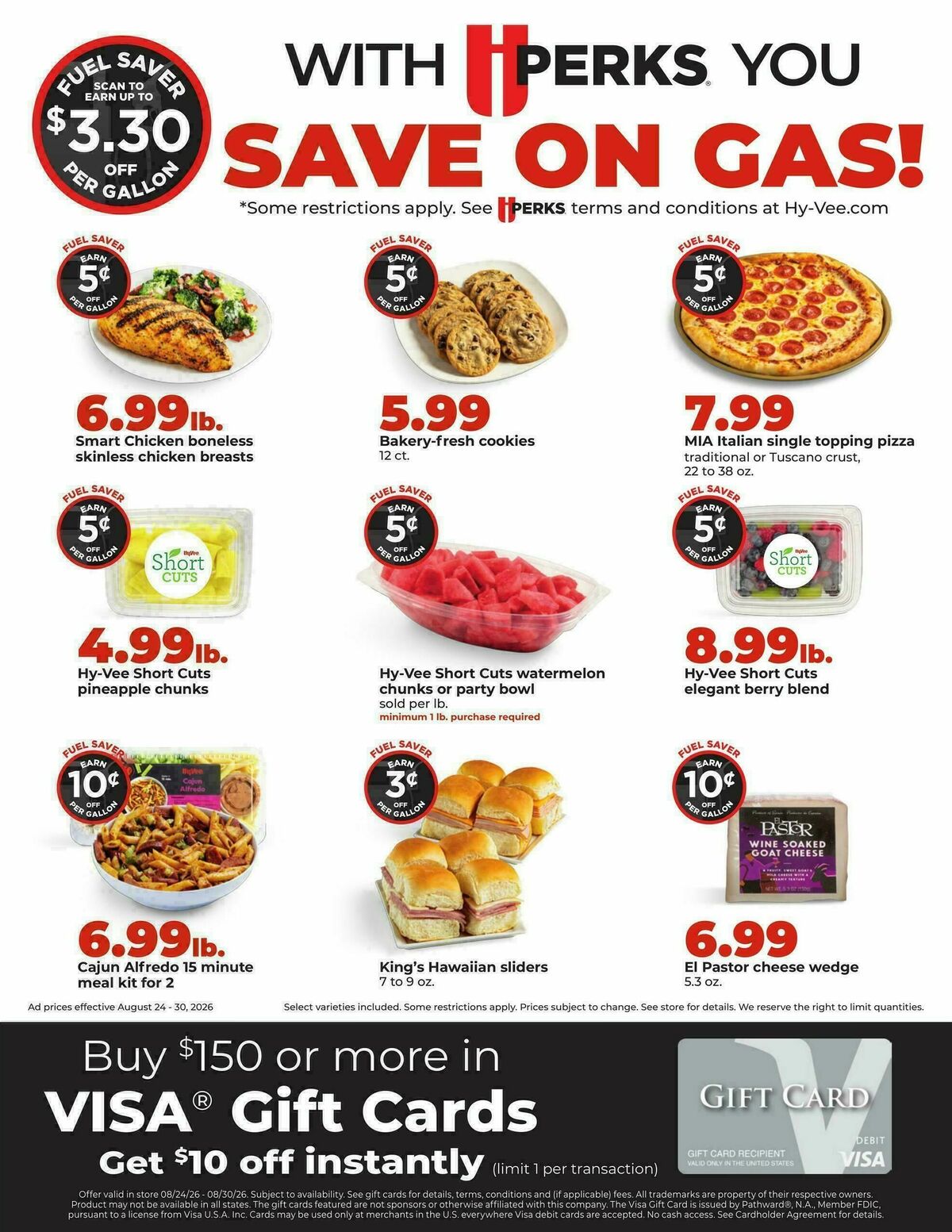 Hy-Vee Weekly Ad from August 24