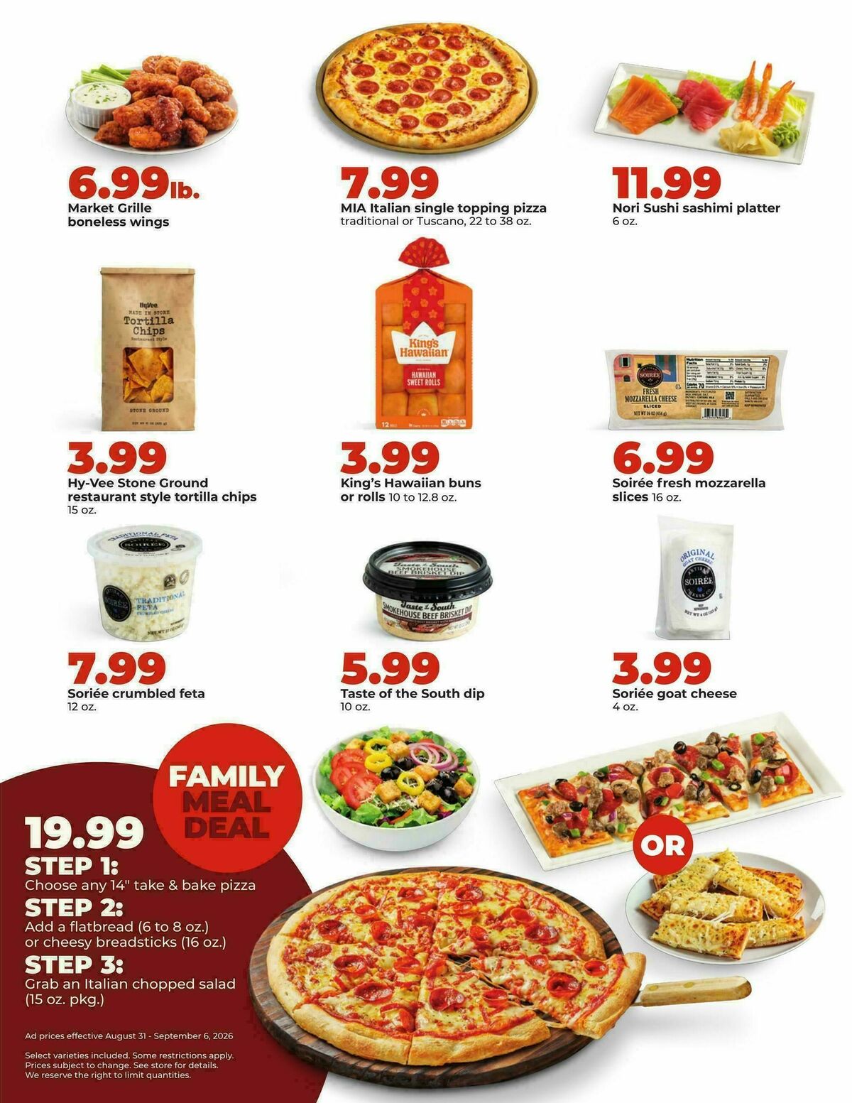 Hy-Vee Weekly Ad from August 31
