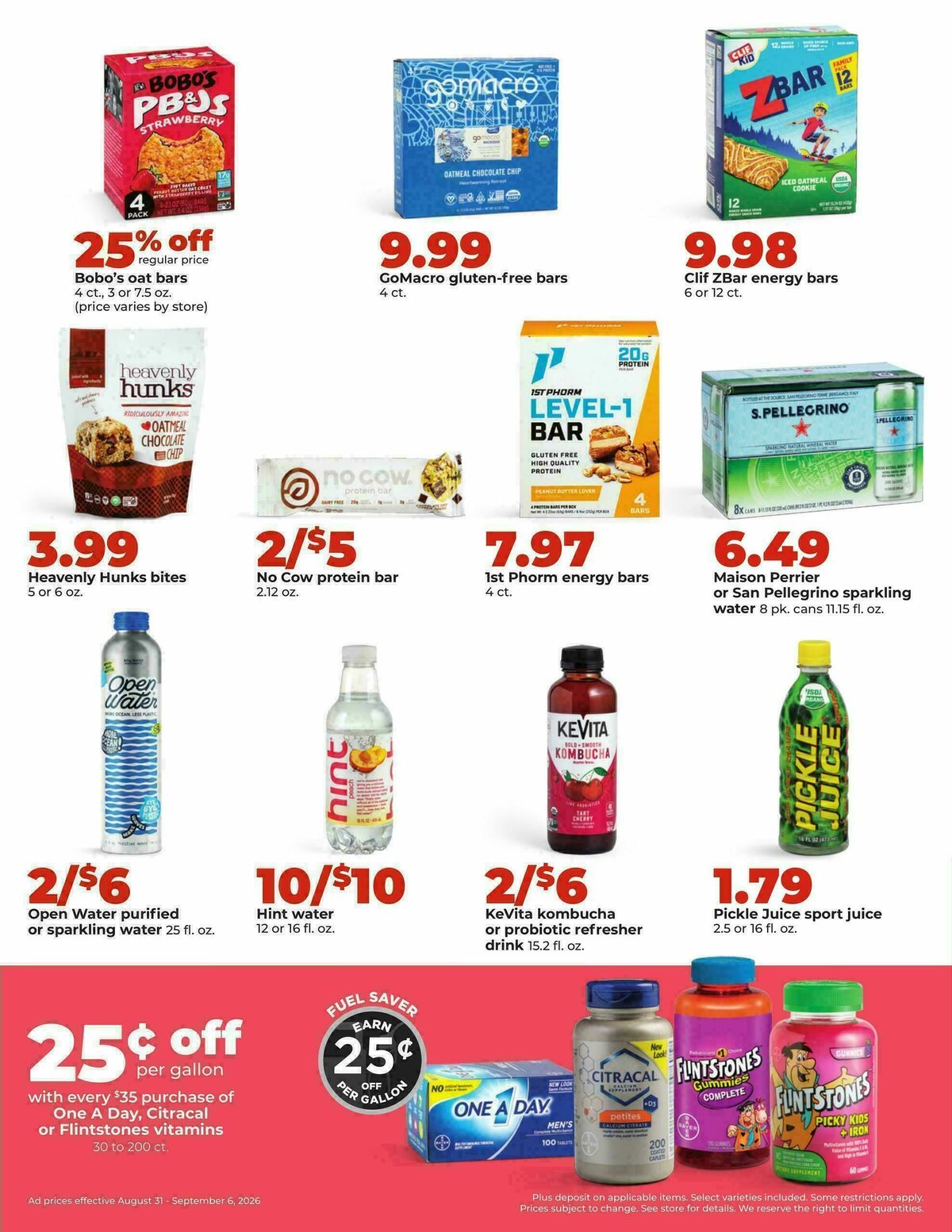 Hy-Vee Weekly Ad from August 31
