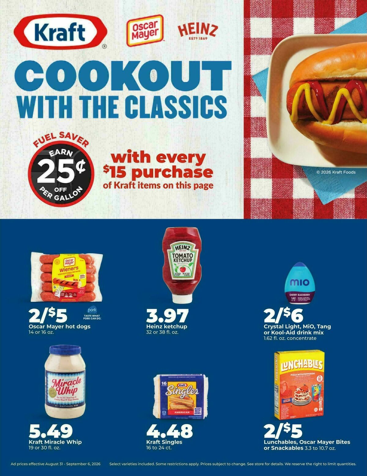 Hy-Vee Weekly Ad from August 31